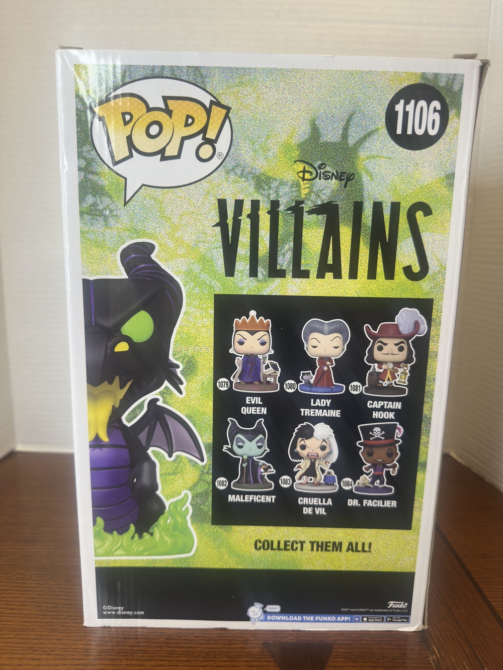 Funko Pop! Villains Maleficent as Dragon #1106 - Black & Neon Green - Picture 3 of 3